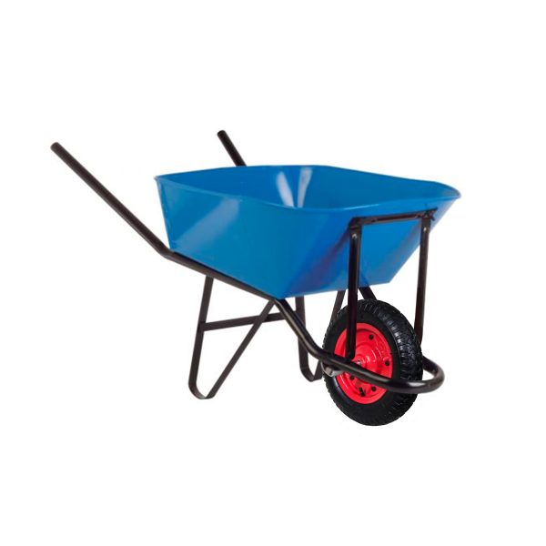 Carretilla Estandar 90l Armada Con Rueda Pantanera 350×8