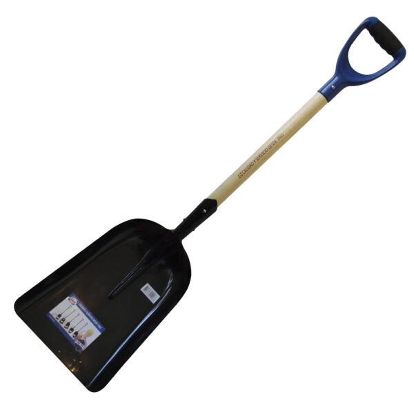 Pala Carbonera Redonda Mango Madera