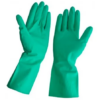 Guante Nitrilo Verde Flocado Talla 9