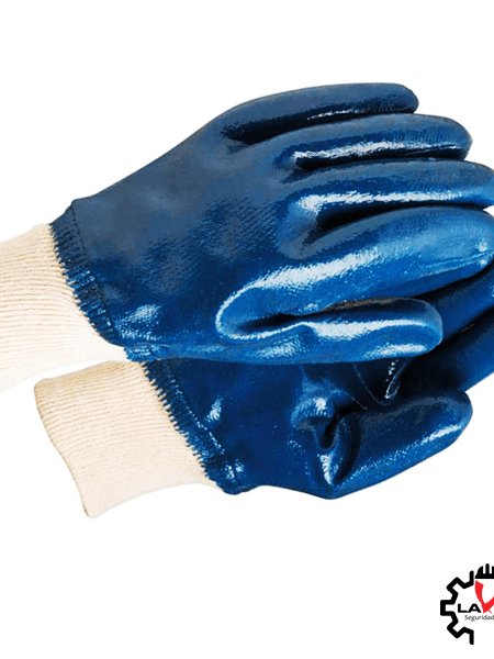 guantes de nitrilo azul al - Lavenecia