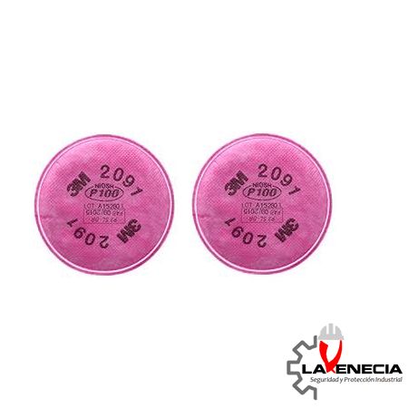 FILTRO 3M 2091 PARA PARTÍCULAS FILTRO 3M 2091
