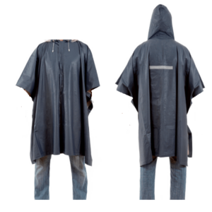 PONCHO IMPERMEABLE PVC CON GORRO