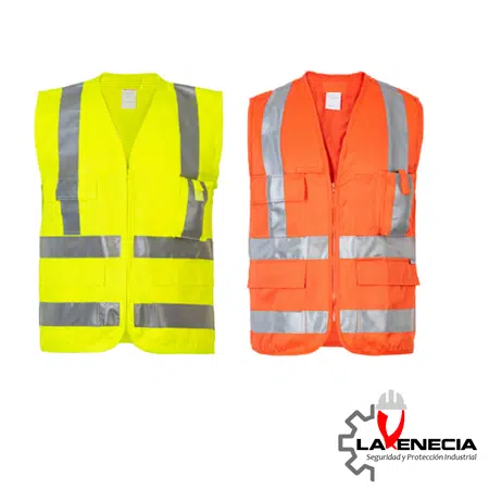 CHALECO GEOLOGO GABARDINA REFLECTIVO