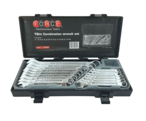 Juego De Llaves Punta-Corona 6-24 Mm. 16 Pzs. Modelo (5161) Force