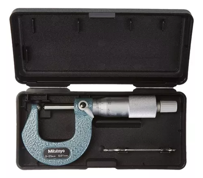 Micrómetro Exterior de Tubo Para Superficies Curvas 0-25mm