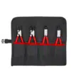 Jgo. 4 Alicates P/Seguros Int./Ext. (001956) Knipex