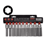 Juego de Dados 1/2" 3/8"-15/16" Largo Hex. (4106ds) Force