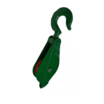 Roldana Con Polea Cable Sencilla de 8"