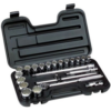 Juego de Dados 1/2" 1/4-1.1/4" 27 Pzas. Stanley