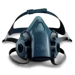 Respirador 2 Vias 3m 7502 Sili. Azul Med