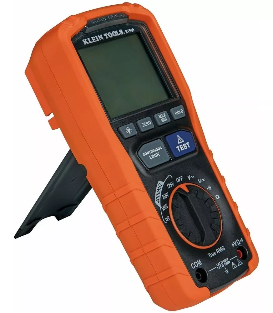MEDIDOR AISLACION MEGOHMETRO 1000 KVA (ET600), KLEIN TOOLS2 MEDIDOR AISLACION MEGOHMETRO 1000 KVA (ET600), KLEIN TOOLS2