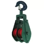 Roldana Cable Doble de 10"