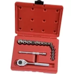 Juego de Dados 3/8" 6 A 19 Mm 16 Pz.(J52218)