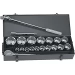 Juego de Dados 3/4" 7/8"-2.3/8" 21 Pzas. Stanley