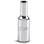Dado Largo 3/8" de 7/16" Polig.