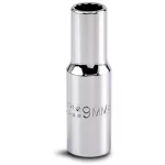 Dado Largo 3/8" de 9 Mm. Polig.