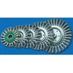 Grata Circular 4.1/2" C/Hilo Ac. Inox.