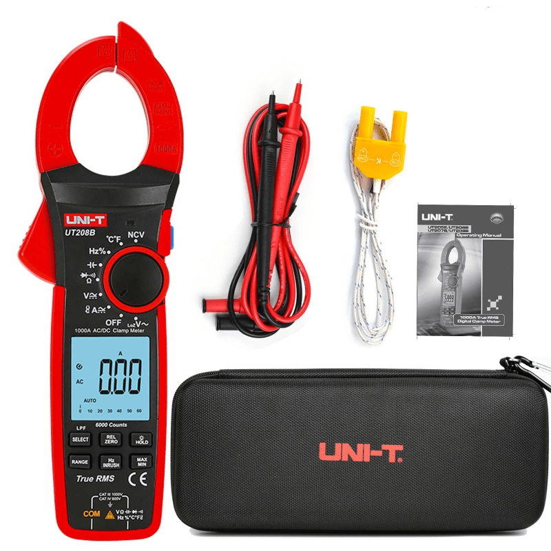 UT206B Amperímetros Digital de Tenaza UT206B Amperímetros Digital de Tenaza Uni-t