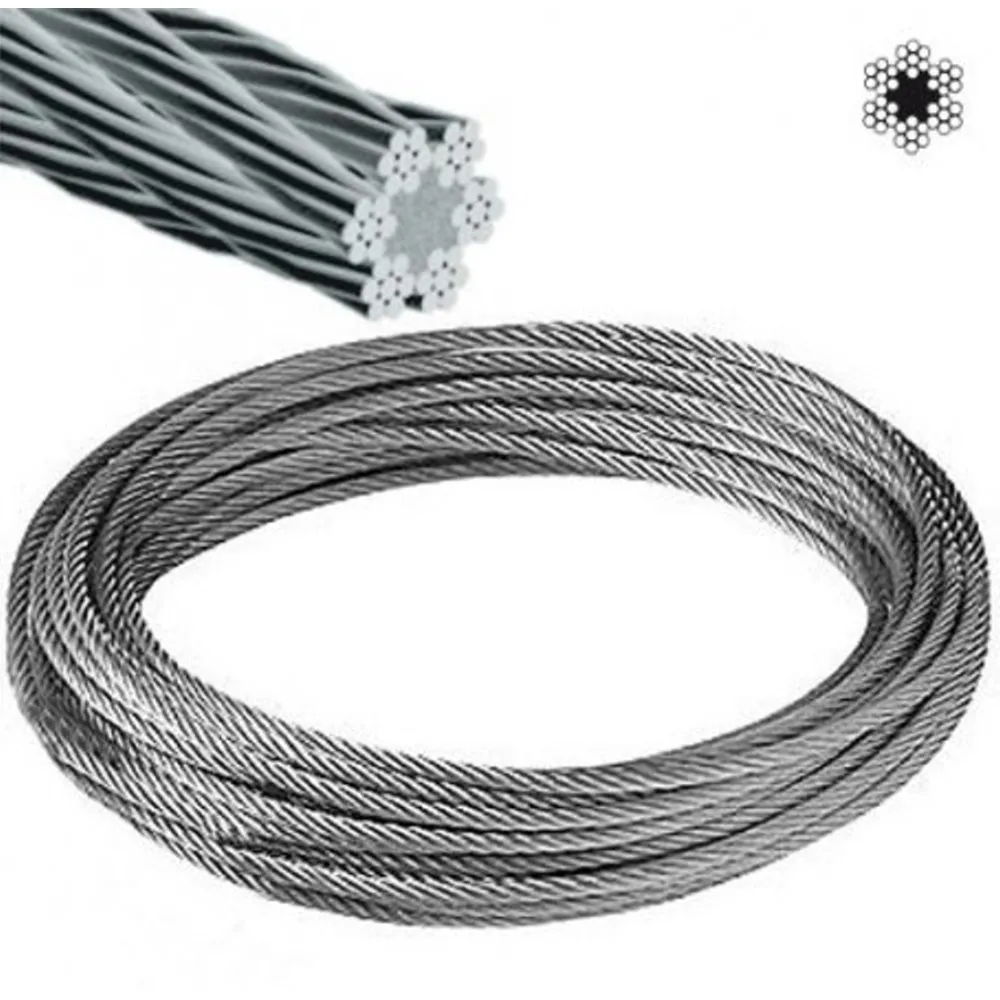 Cable Acero Galv. 6x7x5 Mm. (Mt)