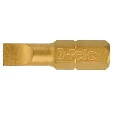 Punta Plana Titanio 5.0x25mm