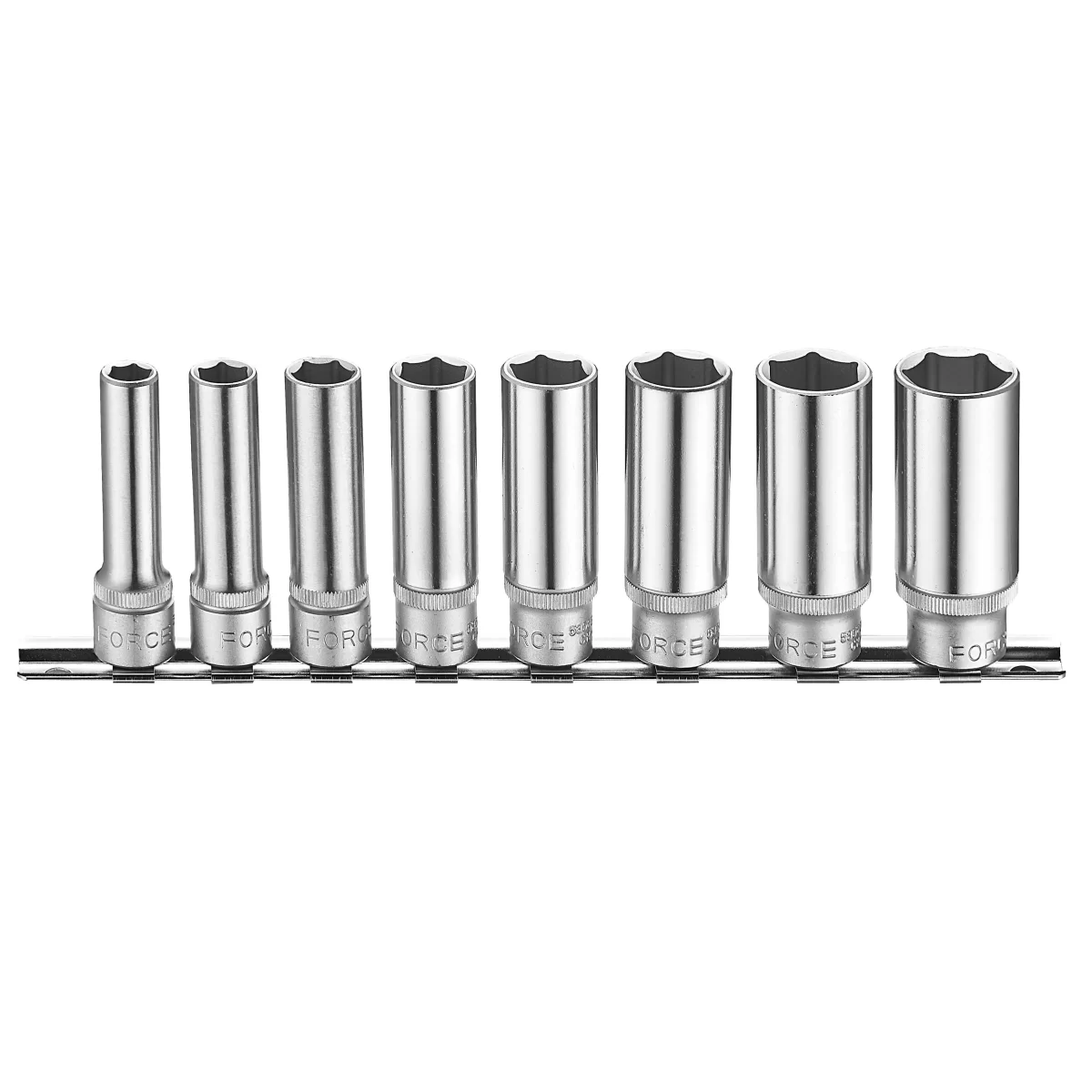 Juego Dados 3/8" De 8-19 Mm Largos Hex (3082) Force