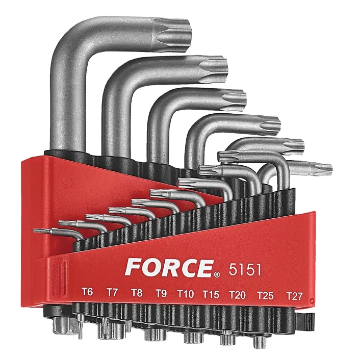 Juego Llaves Torx 15 Pzas. (5151) Force