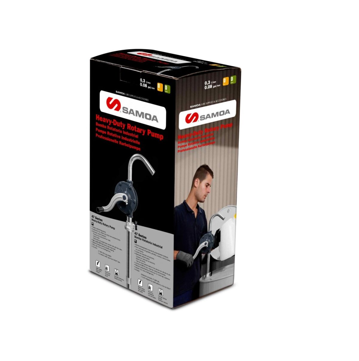 Bomba Transvasije Rotatoria De Aluminio Samoa (308010)