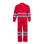 Buzo Piloto Canvas Rojo TM