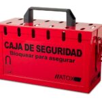 Caja de Bloqueo Grupal Roja 8812