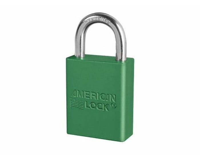 Candado Américan Lock 1105 Verde