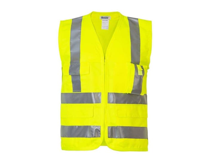 Chaleco Geólogo Poplin Norma 360º Amarillo
