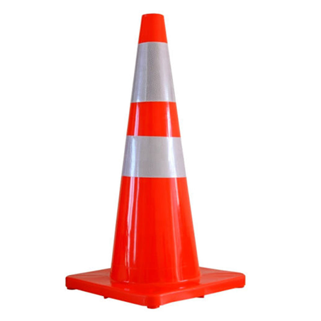 Cono de Seguridad Reflectante 28 Pulgadas Conos de Seguridad Vial de 28 Pulgadas Con 2 Cintas