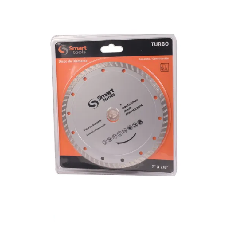 Disco Diamantado Turbo 7"" X 7.5mm