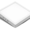FOCO LED CUADRADO SOBRE PUESTO DE 18W LUZ FRIA 20CM