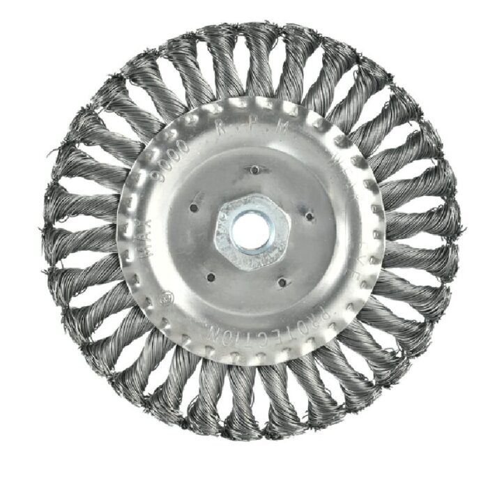 Grata Circular Acero Trenzado 6" M14x2