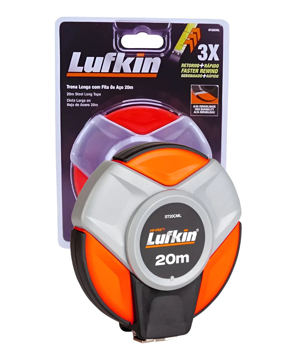 Huincha Acero 20mts Caja Abs (St20cml) Lufkin