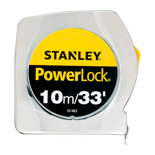 Huincha De Medir 10.0 Mts. X 1" Stanley (33-463S)