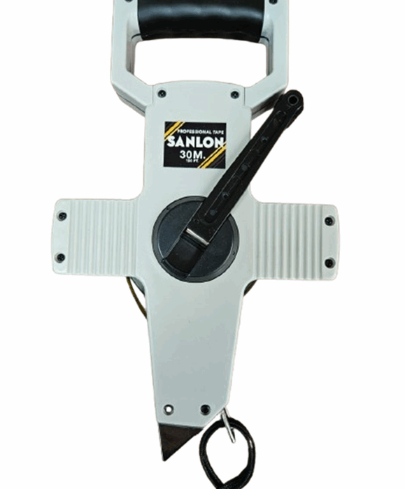 Huincha de Medir 30 Metros Cuerpo De Metal (jc-gj309), Sanlon