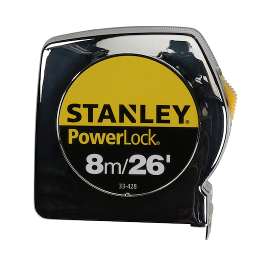 Huincha De Medir 8.0 Mts. X 1" Stanley (33-428S)