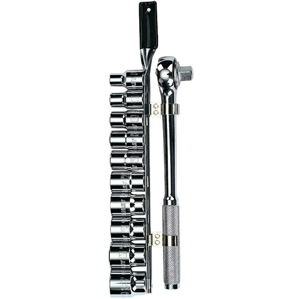 Juego De Dados 1/2" 10-19 Mm., 11 Pzas. Stanley (86-734)