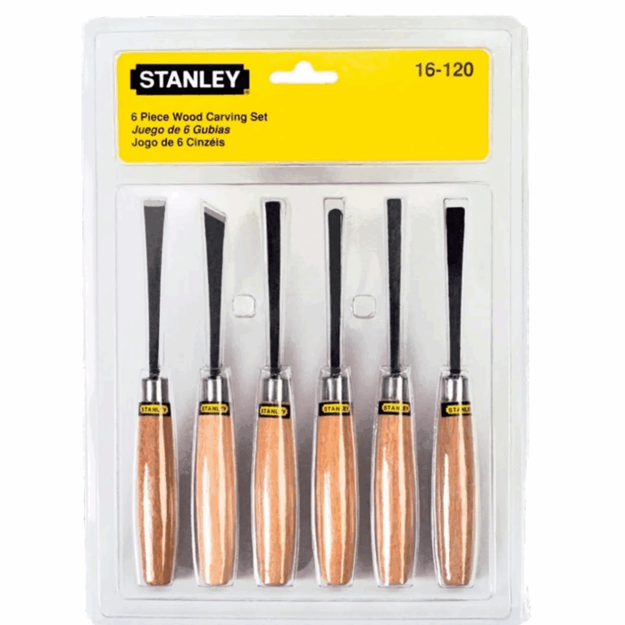 Juego De Gubias 6 Pzas. Stanley (16-120)