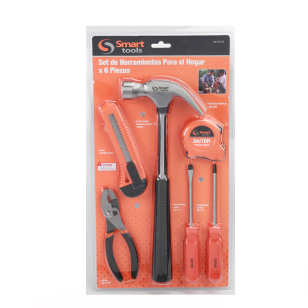 Juego Herramientas 6 Pzas. Basicas