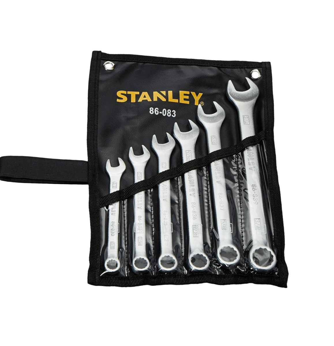 Juego De Llaves Pta-Corona 3/8"-3/4",6 Pzas. Stanley (86-083)