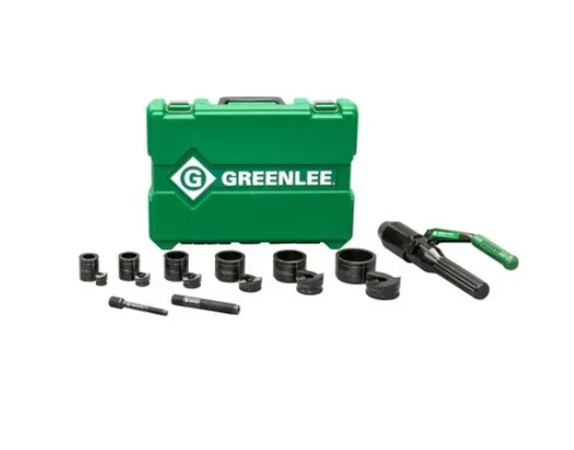 Juego Sacabocados Hidráulico 1/2"–2" Recto (7806sb) Greenlee