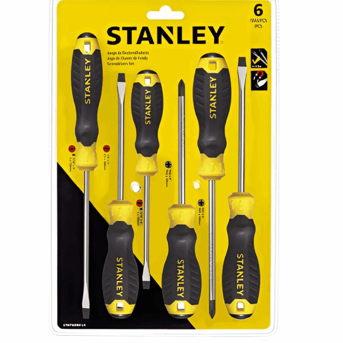 Juego De Destornillador 6 Pzs. N/A Stanley (Stmt60060-La)