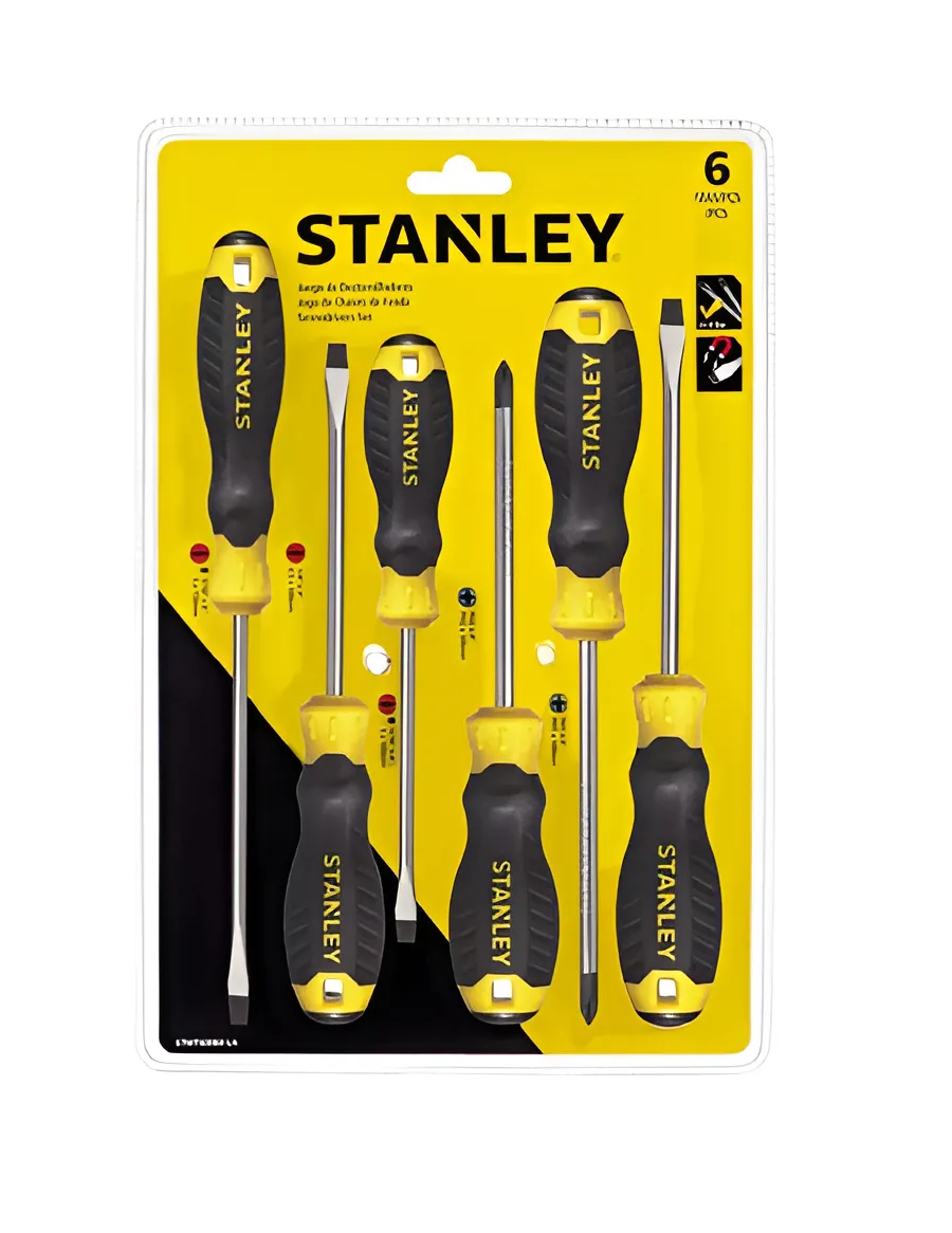 Juego De Destornillador 6 Pzs. N/A Stanley (Stmt60060-La)