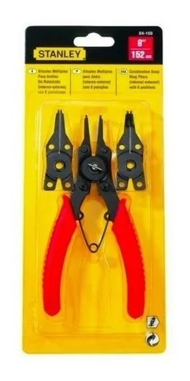 Juego De Alicate Multiple Para Seguros Stanley (84-168)