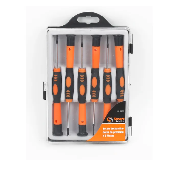 Juego Destornilladores Precision 6 Pzs.