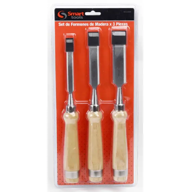 Juego Formones De 3 Pzs. M/Madera