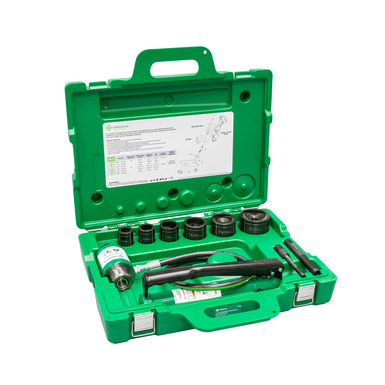 Juego Sacabocados Hidráulico 1/2"–2" Ac (7306) Greenlee